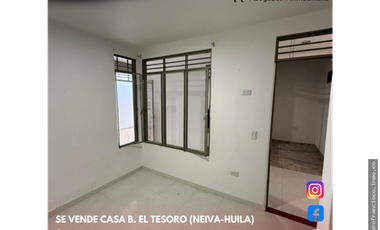 SE VENDE CASA B. ALAMEDA DE MONTE REY (NEIVA-HUILA)