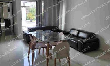 Departamento en renta amueblado cerca de Av del Sol y la luna con alberca y seguridad