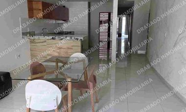 Departamento en renta amueblado cerca de Av del Sol y la luna con alberca y seguridad