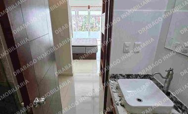 Departamento en renta amueblado cerca de Av del Sol y la luna con alberca y seguridad