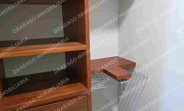 Departamento en renta amueblado cerca de Av del Sol y la luna con alberca y seguridad