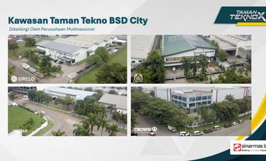 Ruko Gudang Taman Tekno X BSD City. Gudang multifungsi