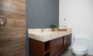 casa con recámara en planta baja en privada con seguridad y amenidades conkal norte merida todos los créditos