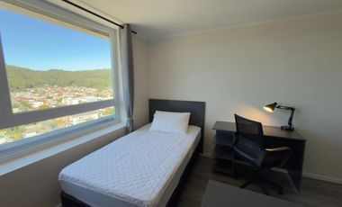 Departamento nuevo, tipo Homestudio full equipado, frente Universidad del Bío-Bío