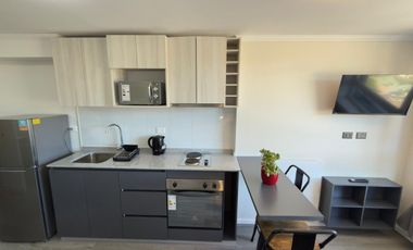 Departamento nuevo, tipo Homestudio full equipado, frente Universidad del Bío-Bío