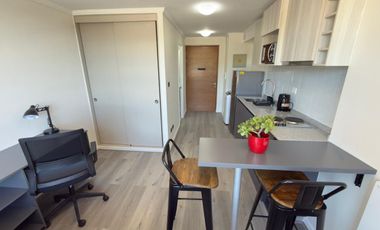 Departamento nuevo, tipo Homestudio full equipado, frente Universidad del Bío-Bío