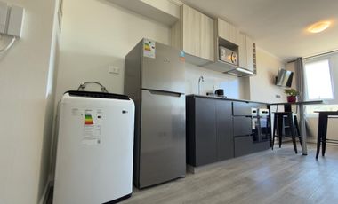 Departamento nuevo, tipo Homestudio full equipado, frente Universidad del Bío-Bío