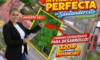 VENTA - Lote Comercial y Residencial en Santandercito - 320 m2 - San Antonio del Tequendama