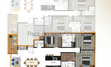 Departamento en Venta en Naucalpan de Juarez, Lomas de Tecamachalco CMB 26-2206.