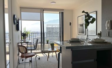 Departamento en arriendo en La Florida, cerca del Metro Mirador