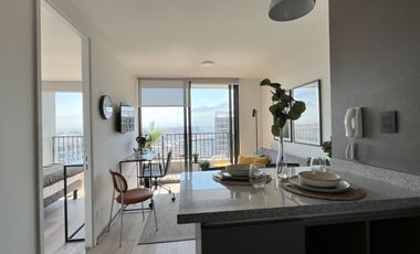 Departamento en arriendo en La Florida, cerca del Metro Mirador