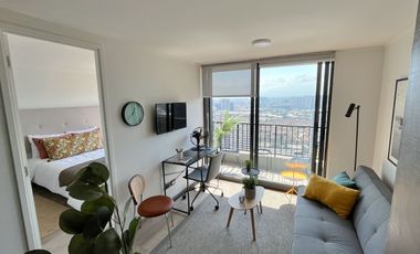 Departamento en arriendo en La Florida, cerca del Metro Mirador