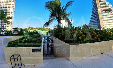 Departamento en renta en Puerto Cancún marina condos