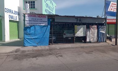 Local con doble acceso a 50 m de Av. Rafael Buelna – $3.5M contado