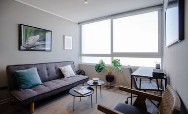 Departamento 2 dormitorios en arriendo en San Miguel, a pasos del Metro