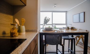 Departamento 2 dormitorios en arriendo en San Miguel, a pasos del Metro