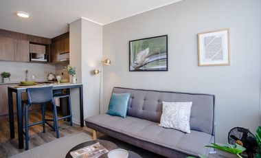 Departamento 2 dormitorios en arriendo en San Miguel, a pasos del Metro