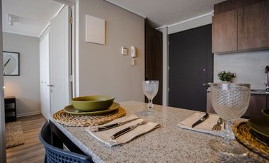 Departamento 2 dormitorios en arriendo en San Miguel, a pasos del Metro