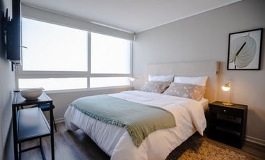 Departamento 2 dormitorios en arriendo en San Miguel, a pasos del Metro