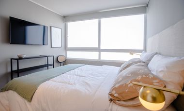 Departamento 2 dormitorios en arriendo en San Miguel, a pasos del Metro