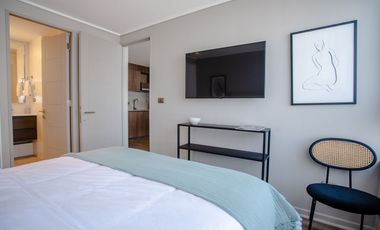 Departamento 2 dormitorios en arriendo en San Miguel, a pasos del Metro