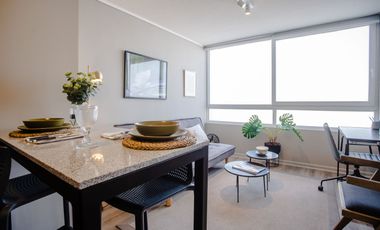 Departamento 2 dormitorios en arriendo en San Miguel, a pasos del Metro