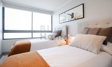 Departamento 2 dormitorios en arriendo en La Cisterna, a pasos del Metro Lo Ovalle