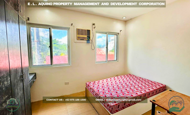 FOR RENT FULLY FURNISHED TOWNHOUSE LOCATED IN A SECURED SUBDIVISION AT CLARKVIEW MALABANIAS