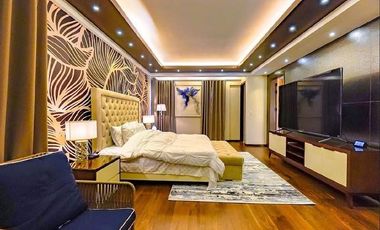 128M Fully Furnished Brand New Modern House & Lotw/6BR in Moonwalk Paranaque For Sale  LSS