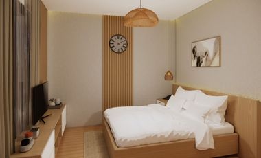 New 2-storey villa with view of GWK statue, near the beach, villa area