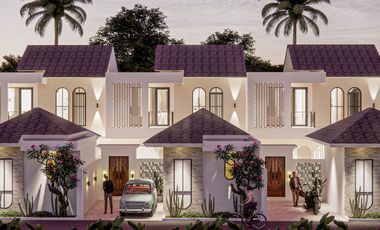 New 2-storey villa with view of GWK statue, near the beach, villa area