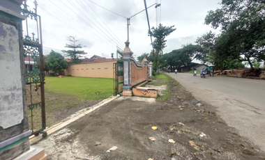 DIJUAL ASET PINGGIR JALAN RAYA DAERAH SRAGEN COCOK UNTUK GUDANG