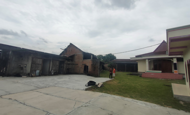 DIJUAL ASET PINGGIR JALAN RAYA DAERAH SRAGEN COCOK UNTUK GUDANG