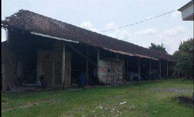 DIJUAL ASET PINGGIR JALAN RAYA DAERAH SRAGEN COCOK UNTUK GUDANG