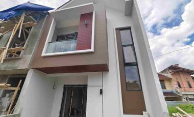 Kesempatan Punya Rumah on progress 2 Lantai di Cluster di Antapani Tengah Lokasi Favorit Keluarga Muda