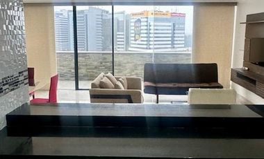 Se alquila departamento amoblado 2 dormitorios, Torres del Hilton Colon, GuayaquilS