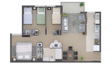 Departamento En Venta Talcahuano