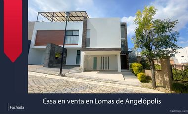 VENTA DE HERMOSA CASA EN LOMAS DE ANGELOPOLIS !!!