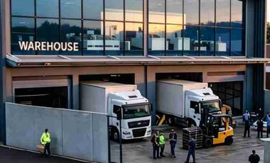 dijual gudang tanah industri 1260 m2