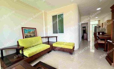 Arriendo Departamento Amoblado Independiente con A/C y parqueadero en Conjunto Habitacional