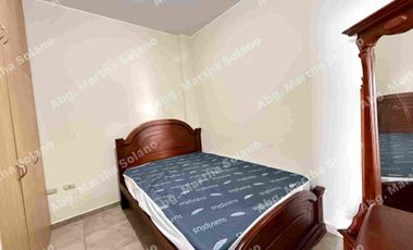 Arriendo Departamento Amoblado Independiente con A/C y parqueadero en Conjunto Habitacional