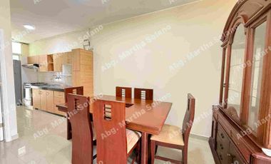 Arriendo Departamento Amoblado Independiente con A/C y parqueadero en Conjunto Habitacional