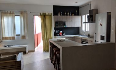 Penthouse Lock-Off en Renta | 2 Recámaras | Amplias Terrazas | Totalmente Amueblado