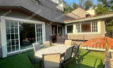 GRAN CASA EN RENTA EN TECAMACHALCO CON TERRAZAS PRIVADAS Y 9 HABITACIONES