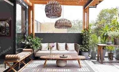 PENTHOUSE DE LUJO AMUEBLADO EN RENTA POLANCO CON TERRAZAS PRIVADAS