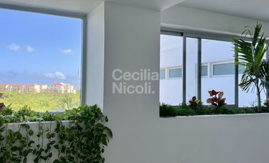 Departamento 2 recámaras en KM 0, Cancún
