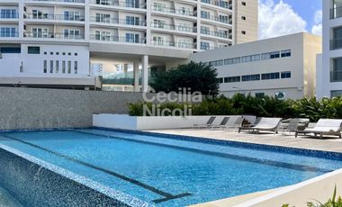 Departamento 2 recámaras en KM 0, Cancún