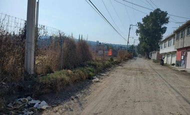 VENTA O RENTA DE TERRENO EN CHIMALHUACAN