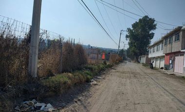 VENTA O RENTA DE TERRENO EN CHIMALHUACAN