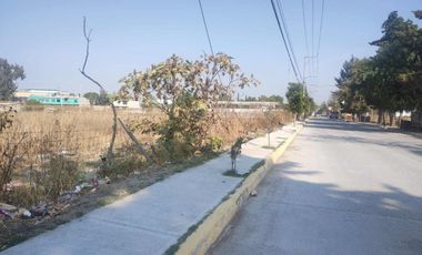 VENTA O RENTA DE TERRENO EN CHIMALHUACAN